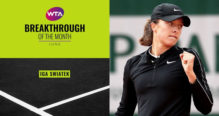 June 2019 Breakthrough of the Month: Iga Swiatek