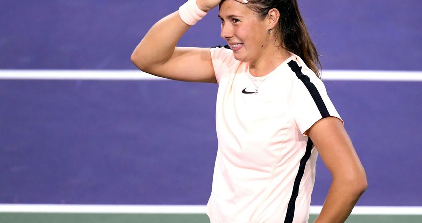 Daria Kasatkina is enjoying her Indian Wells run (Getty)