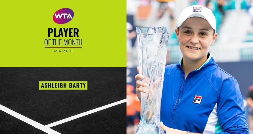 March 2019 Player of the Month: Ashleigh Barty