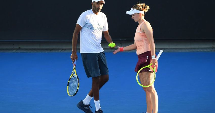 Barbora Krejcikova, Rajeev Ram - Australian Open 2019 - Getty