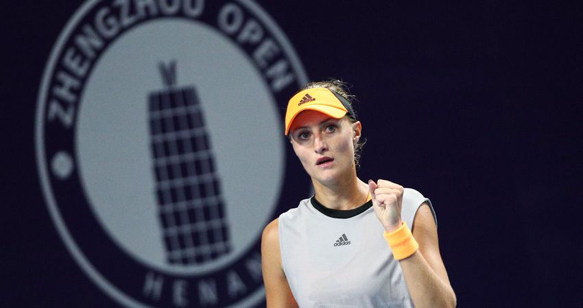 Kristina Mladenovic, 2019 Zhengzhou (© ICBC Credit Card Zhengzhou Open)