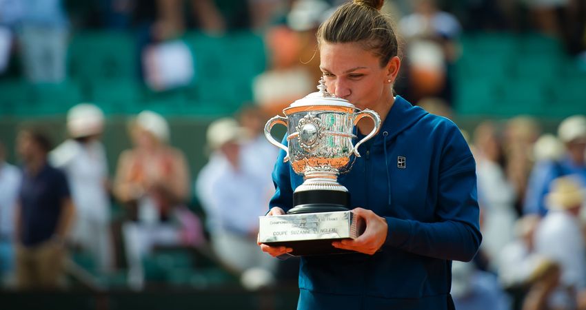 World No.1 Simona Halep. Won her first Grand Slam at the French Open. (Getty)