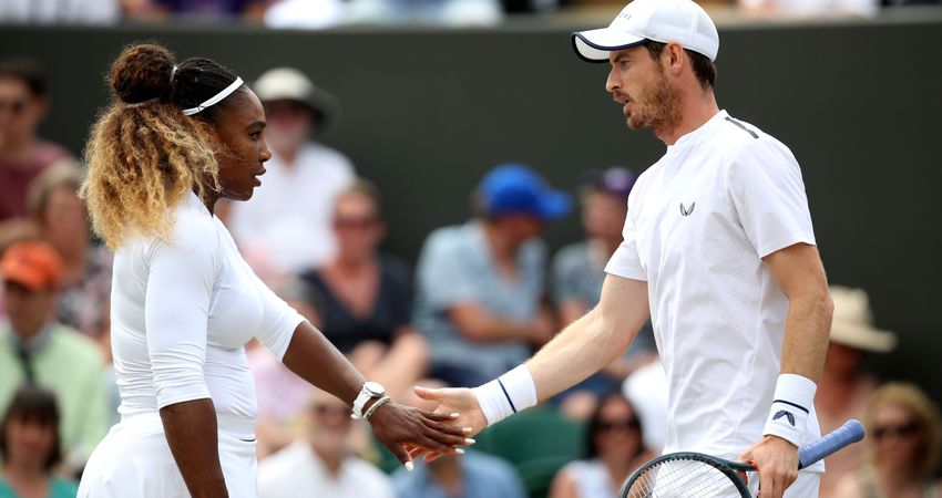 Serena Williams, Andy Murray (Getty Images)
