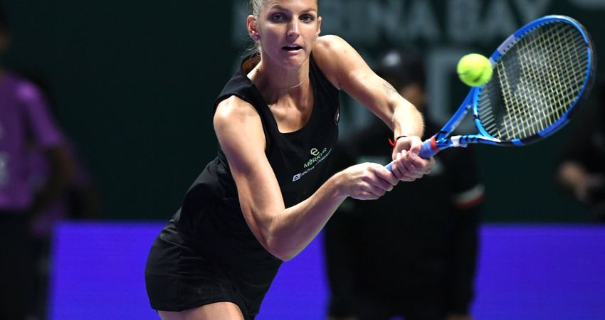 Karolina Pliskova, 2018 WTA Finals (Getty Images)