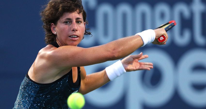 Carla Suárez Navarro, 2018 New Haven (Getty)