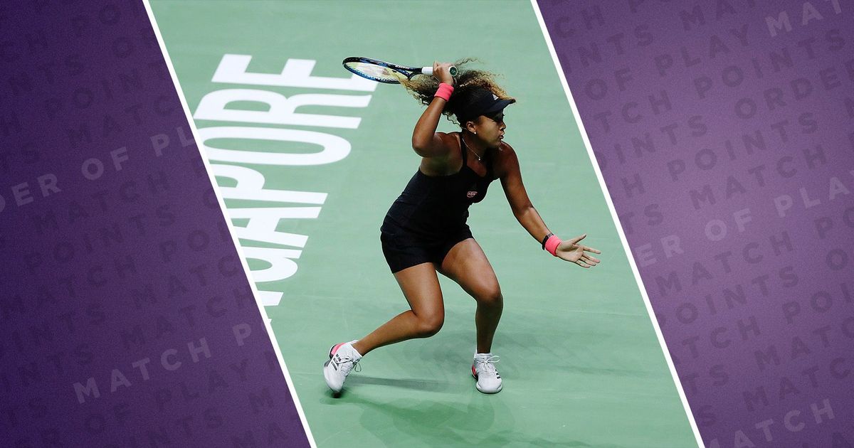 WTA Finals 2018 Wednesday's Order of Play and Match Points