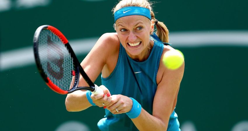 Petra Kvitova is yet to drop a set in this years Nature Valley Classic, beating three top 30 players on her way to the semifinals (Getty)