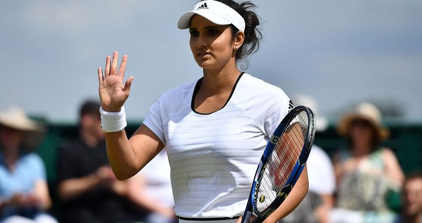 Sania Mirza at Wimbledon in 2016 (Getty)