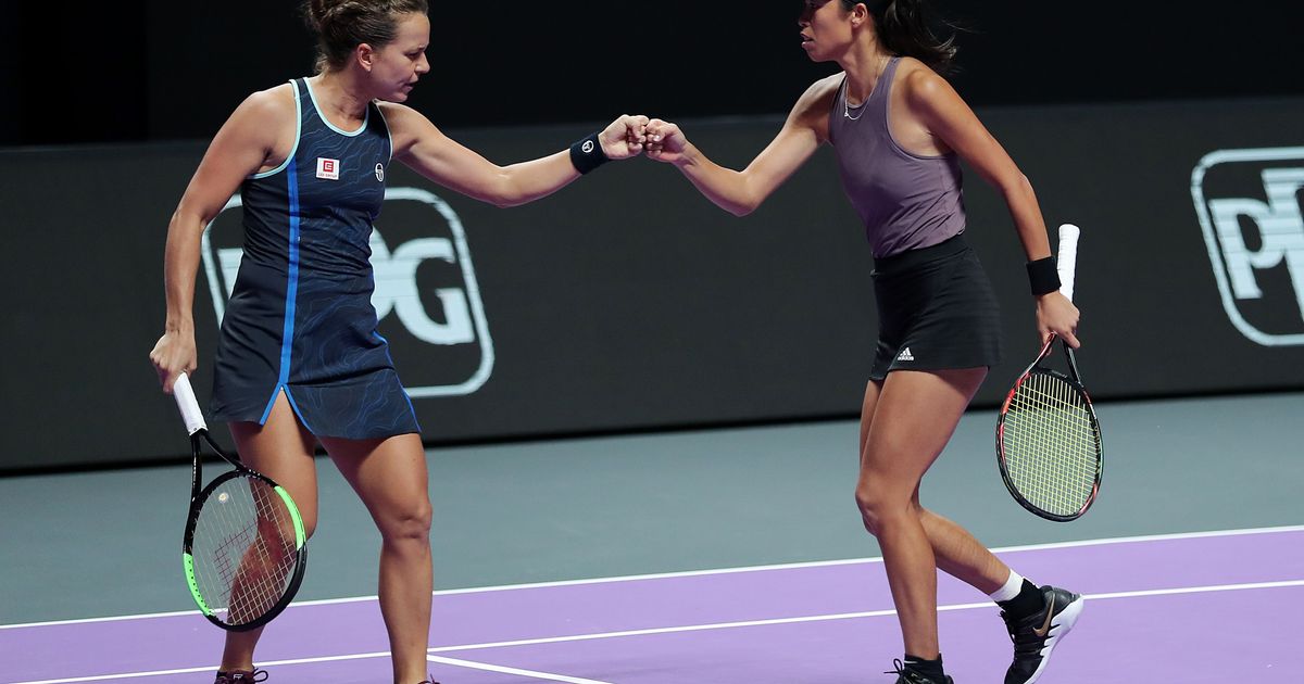 Hsieh and Strycova soar into doubles final in Shenzhen