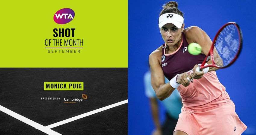 September 2019 Shot of the Month: Monica Puig