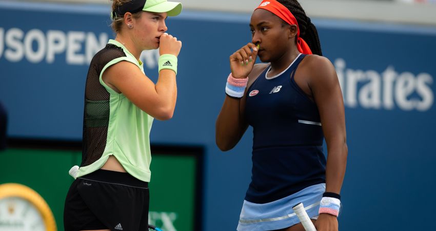 Caty McNally, Coco Gauff (Jimmie48 Photography/WTA)