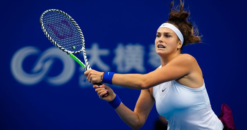 Aryna Sabalenka, Zhuhai 2019 (©Jimmie48/WTA)