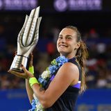 Aryna Sabalenka, Wuhan 2019 (Getty)