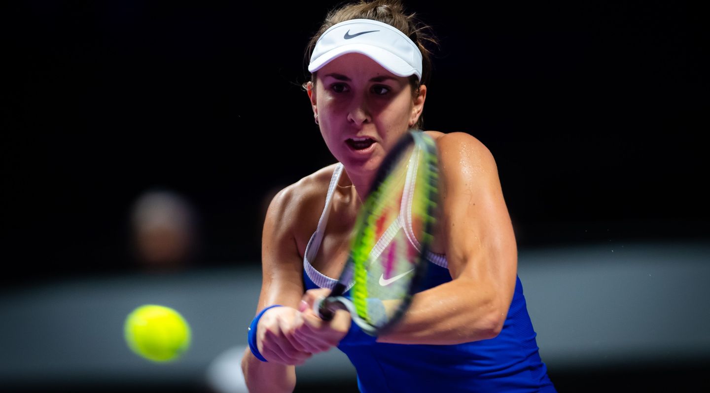 Bencic Sabalenka Head Shenzhen 2020 Field