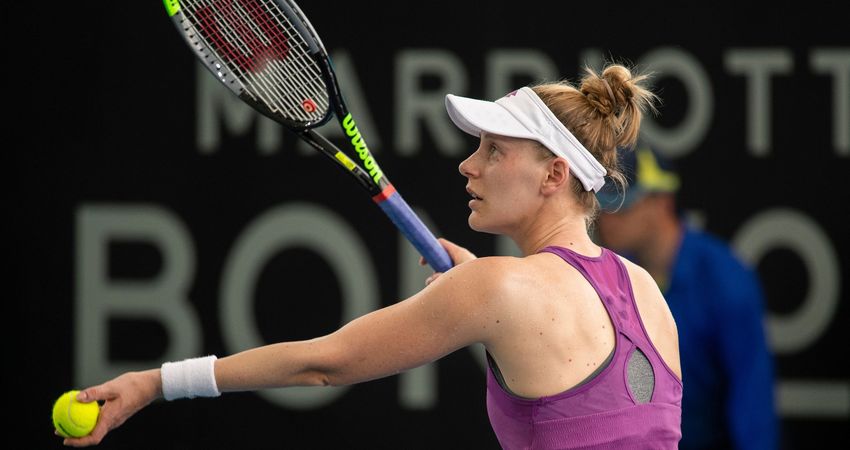 Alison Riske, 2020 Brisbane