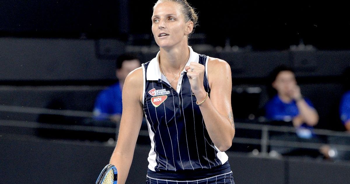Pliskova Fights Back in a Dramatic Second Set