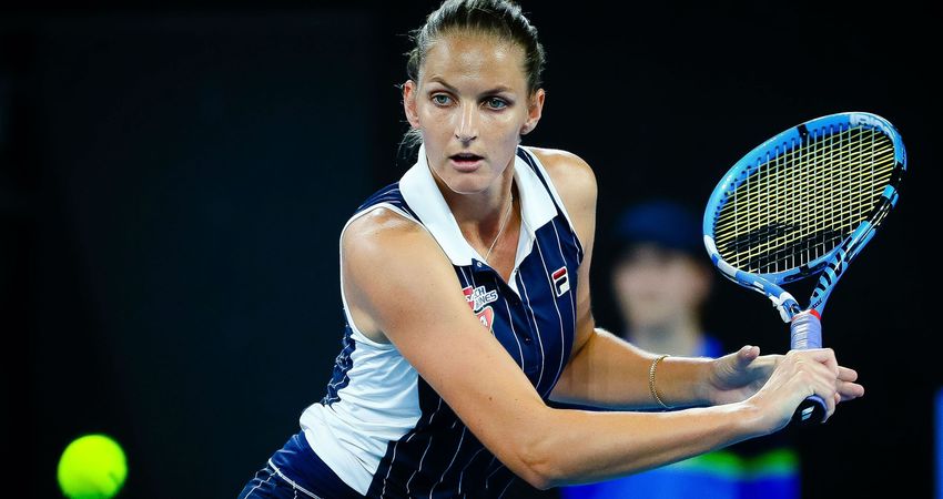 Karolina Pliskova 2020 Brisbane Getty