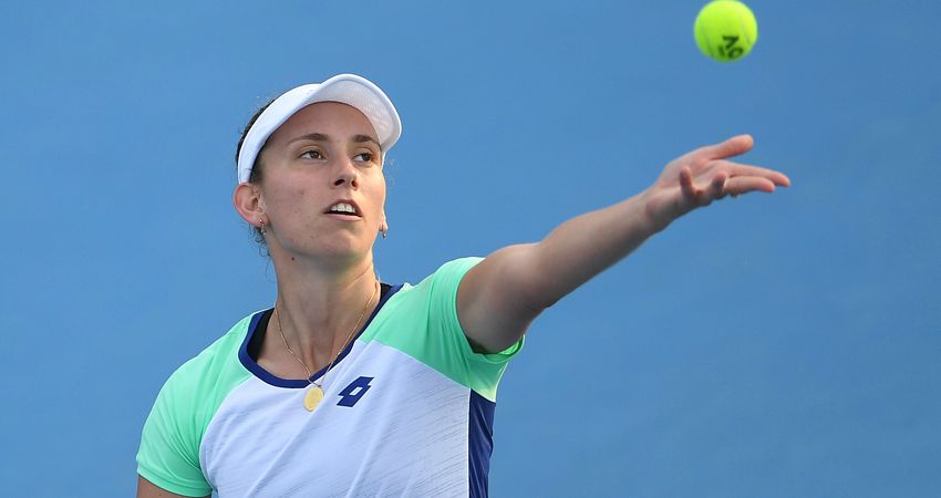 Elise Mertens 2020 Hobart Getty