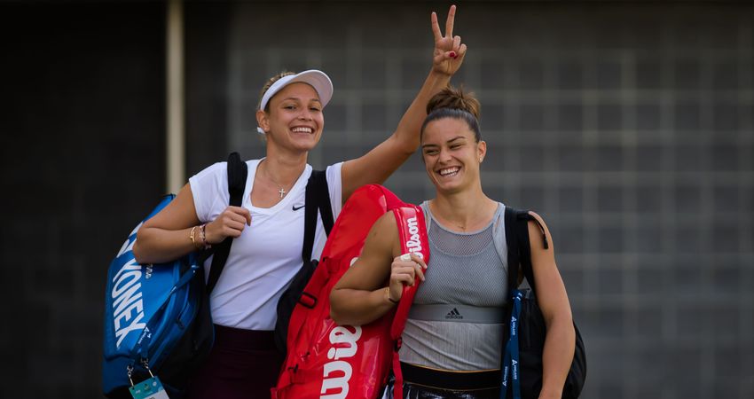 Donna Vekic Maria Sakkari Adelaide JJ