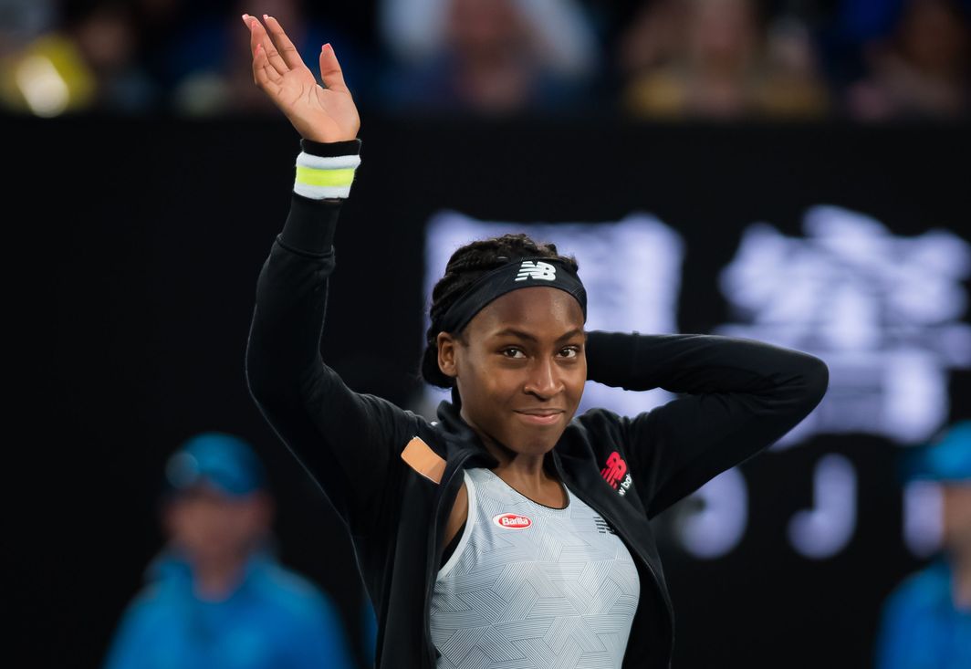 Coco Gauff Australian Open JJ