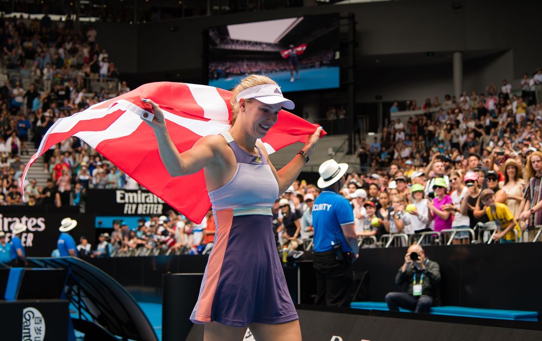Caroline Wozniacki Australian Open JJ