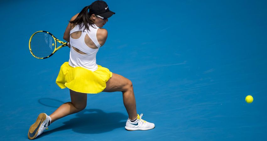 Zheng Saisai 2020 Australian Open Getty
