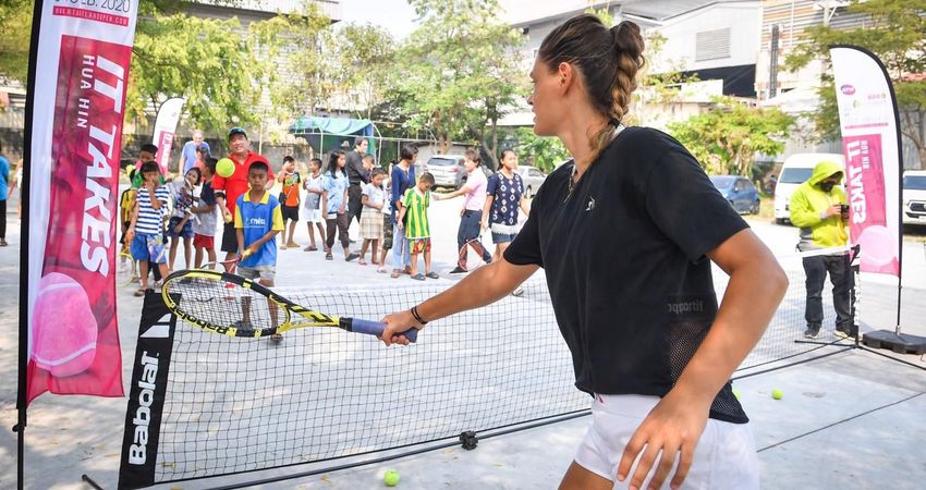 Chloe Pacquet - WTA Charities 2020 Hua Hin