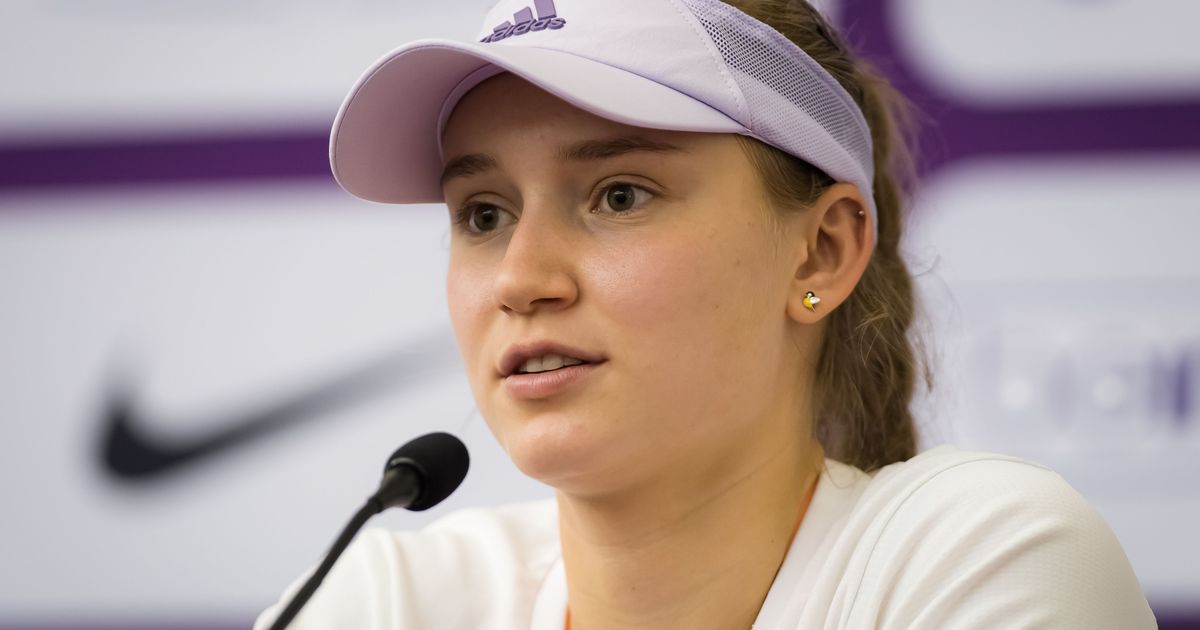 didnt expect  rybakina   cool  milestone  win