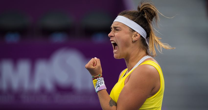 Aryna Sabalenka - Doha 2020 - Jimmie48/WTA