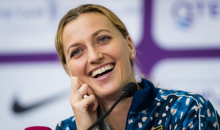 Petra Kvitova, Doha 2020 (Jimmie48)