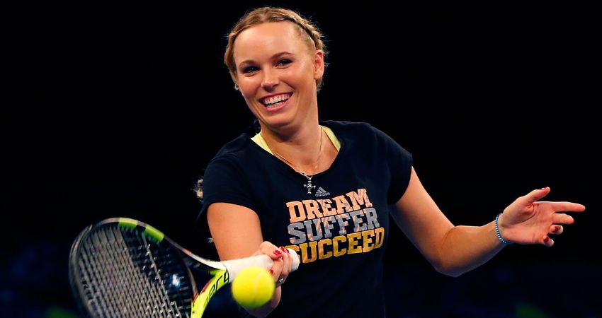 Caroline Wozniacki 2016 BNP Paribas Showdown