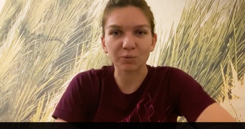 Halep - PSA Coronavirus Message