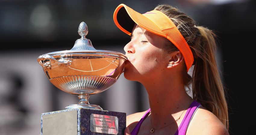 Elina Svitolina, Rome 2017 (Getty)