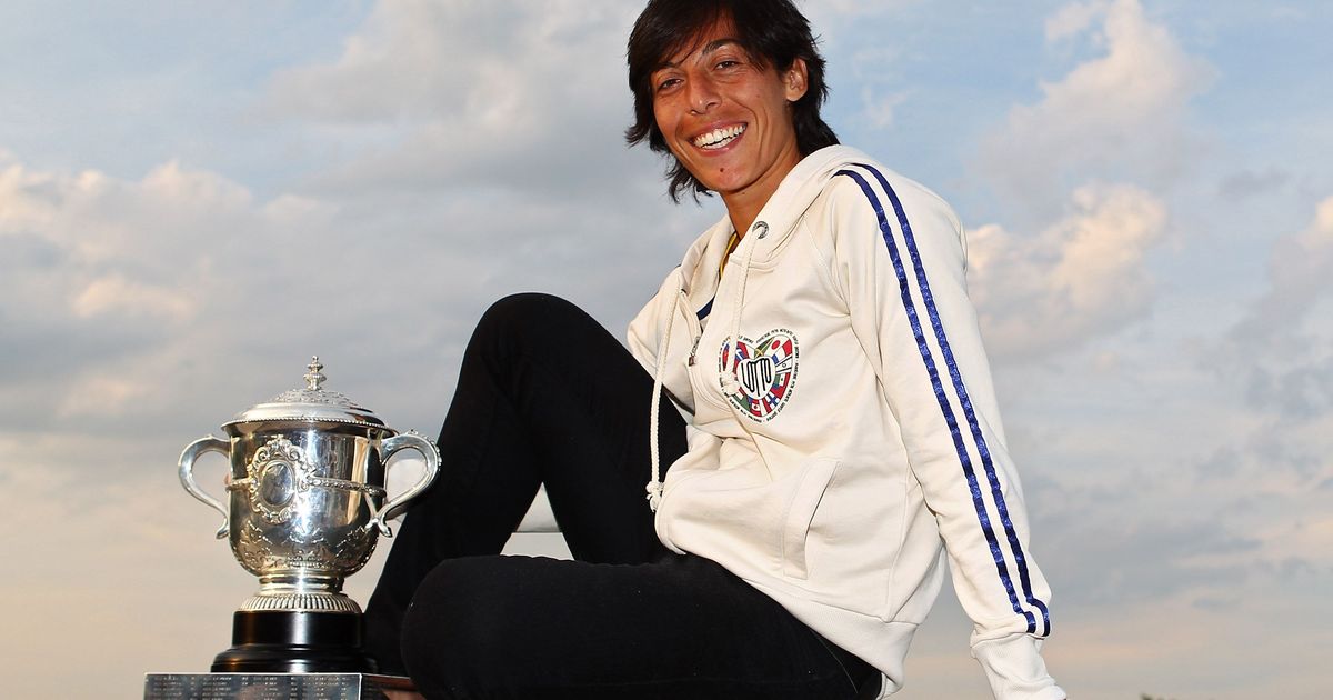 Pictured in Paris: Two decades of French Open trophy shoots