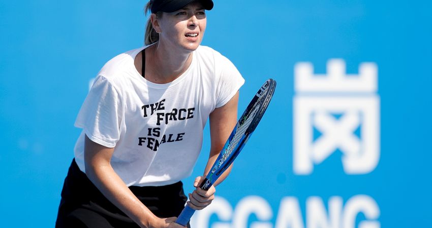 Maria Sharapova 2018 Shenzhen