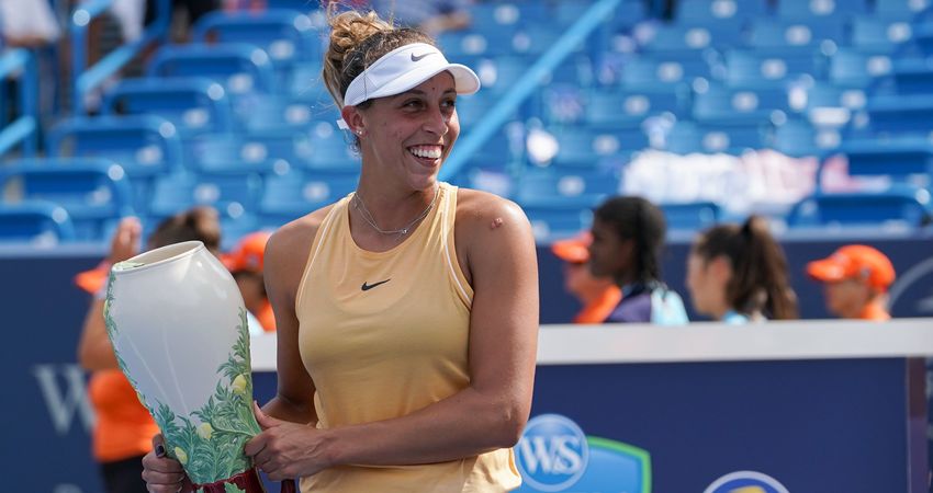 Madison Keys Cincy 2019 (Getty)