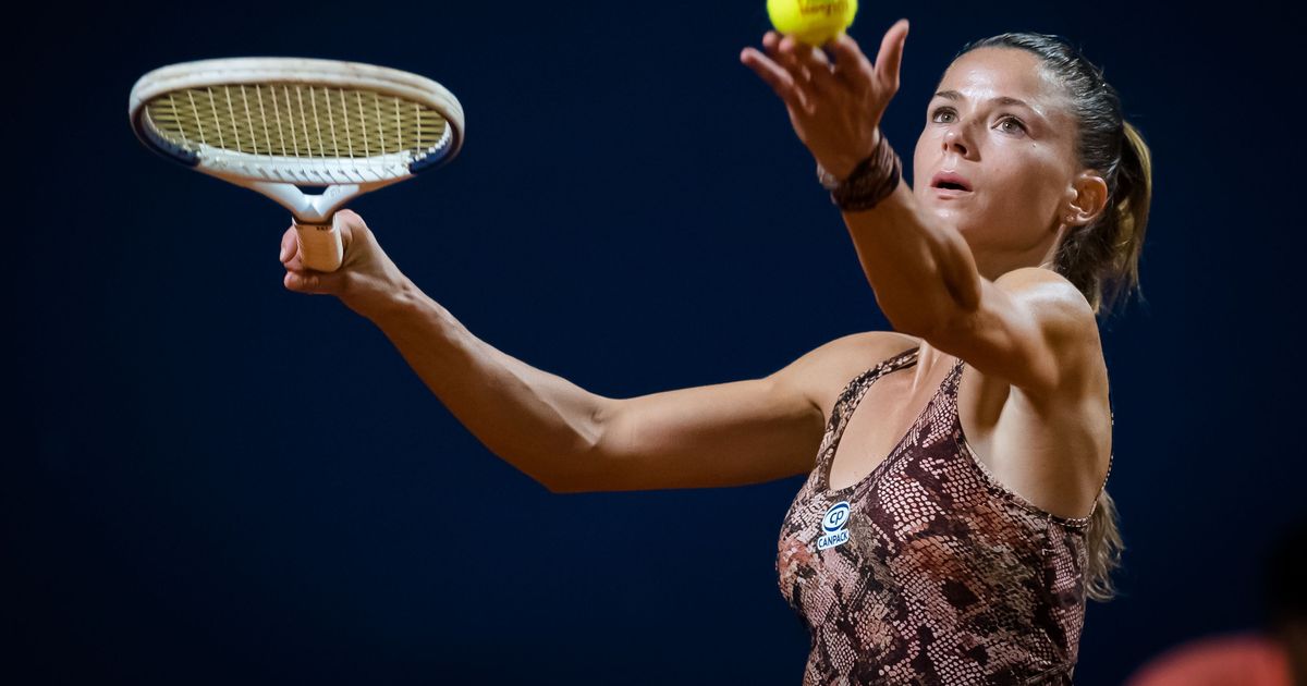 Giorgi salva pelotas de partido, elimina a Yastremska en Palermo