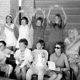 Clockwise from top left: Valerie Ziegenfuss, Billie Jean King, Nancy Richey, Peaches Bartkowicz, Kristy Pigeon, Gladys Heldman, Rosie Casals, Kerry Melville Reid, Judy Dalton. Not pictured: Julie Heldman