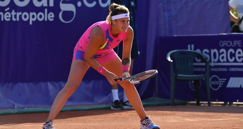 Aryna Sabalenka, Strasbourg 2020