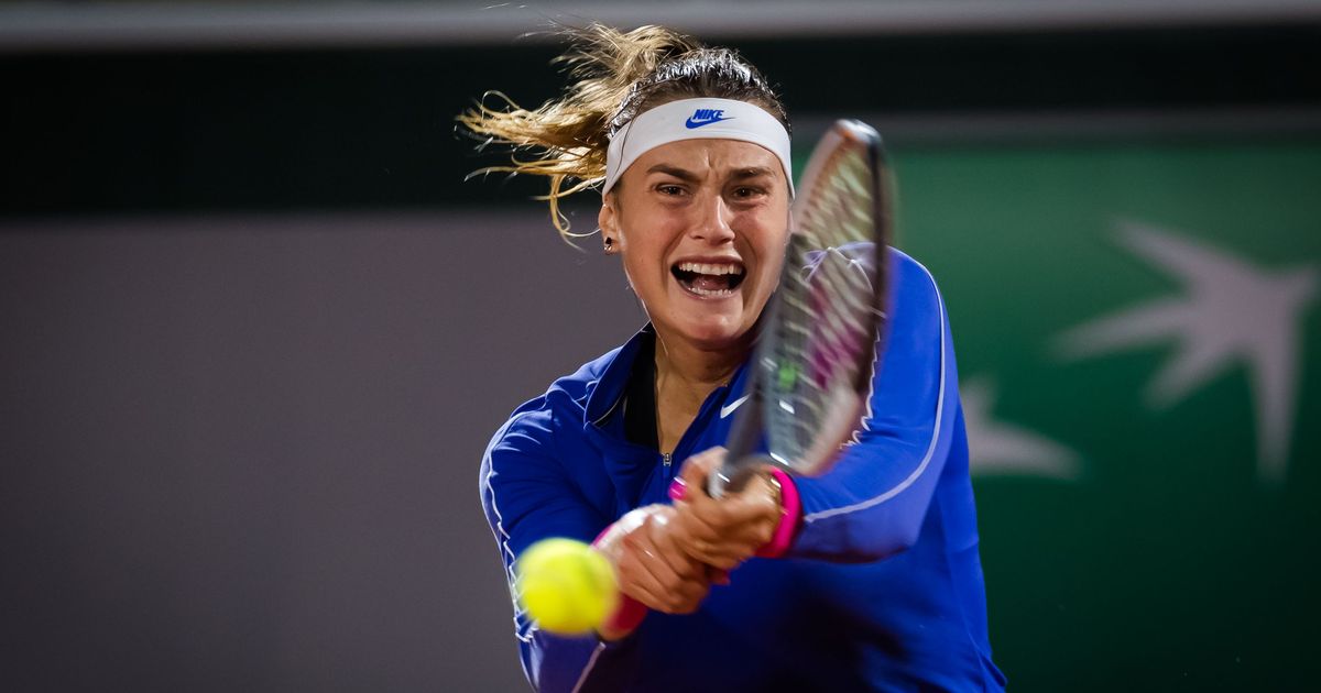 Sabalenka powers past Pegula into Roland Garros second round