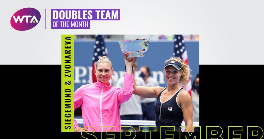 Siegemund, Zvonareva - September 2020 Team