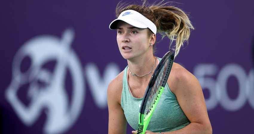 Svitolina Abu Dhabi 2021 - Getty