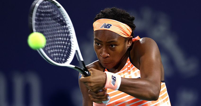 Coco Gauff, Dubai 2021