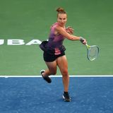 Kuznetsova - Dubai 2021 2R - Getty
