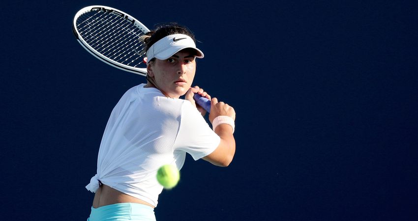 Bianca Andreescu, Miami R2 (Getty)