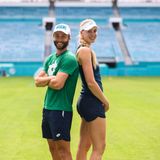 Liam Broady and Naomi Broady