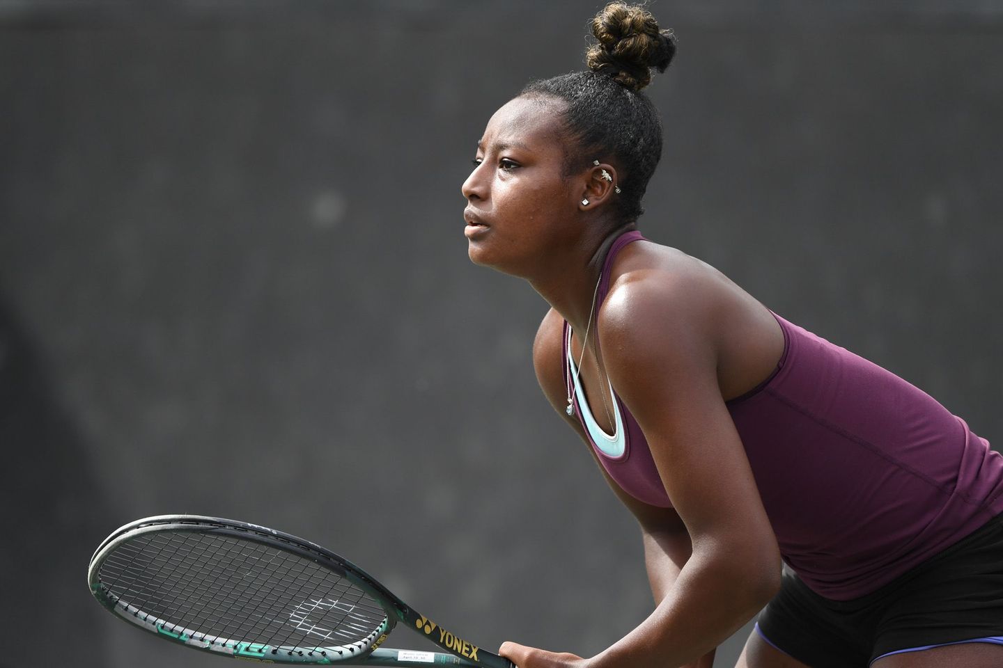 Alycia Parks played the first two WTA qualifying events of her career in Charleston, and made the main draw of the second tournament - where the 20-year-old American scored her first WTA win over Grace Min.