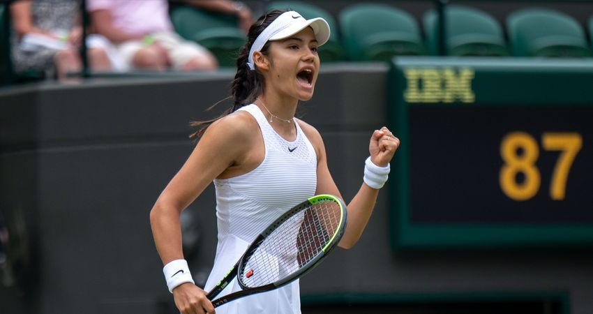 Raducanu - 2021 Wimbledon 3R