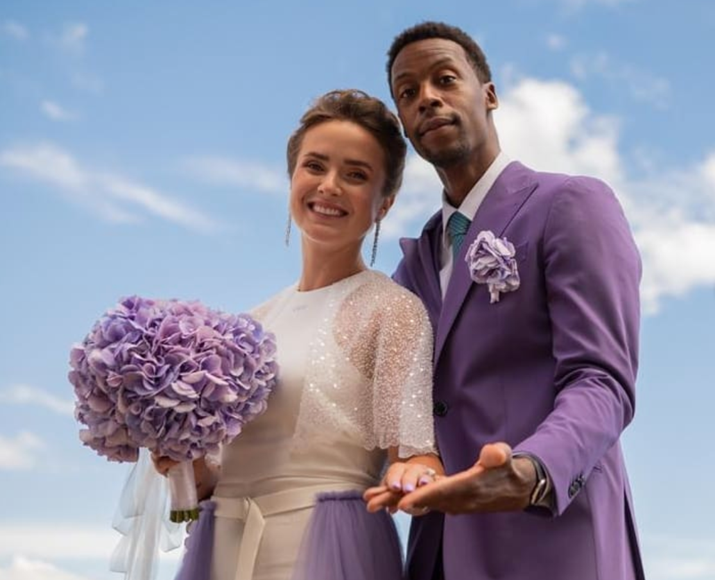 Svitolina Monfils Married