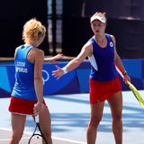 Katerina Siniakova and Barbora Krejcikova